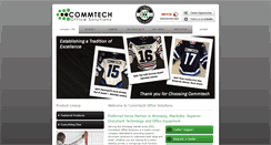 Desktop Screenshot of commtechoffice.ca